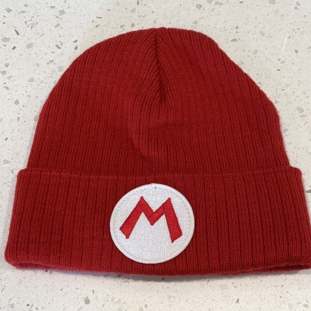 Super Mario Beanie  Red Mario Hat Loot Crate